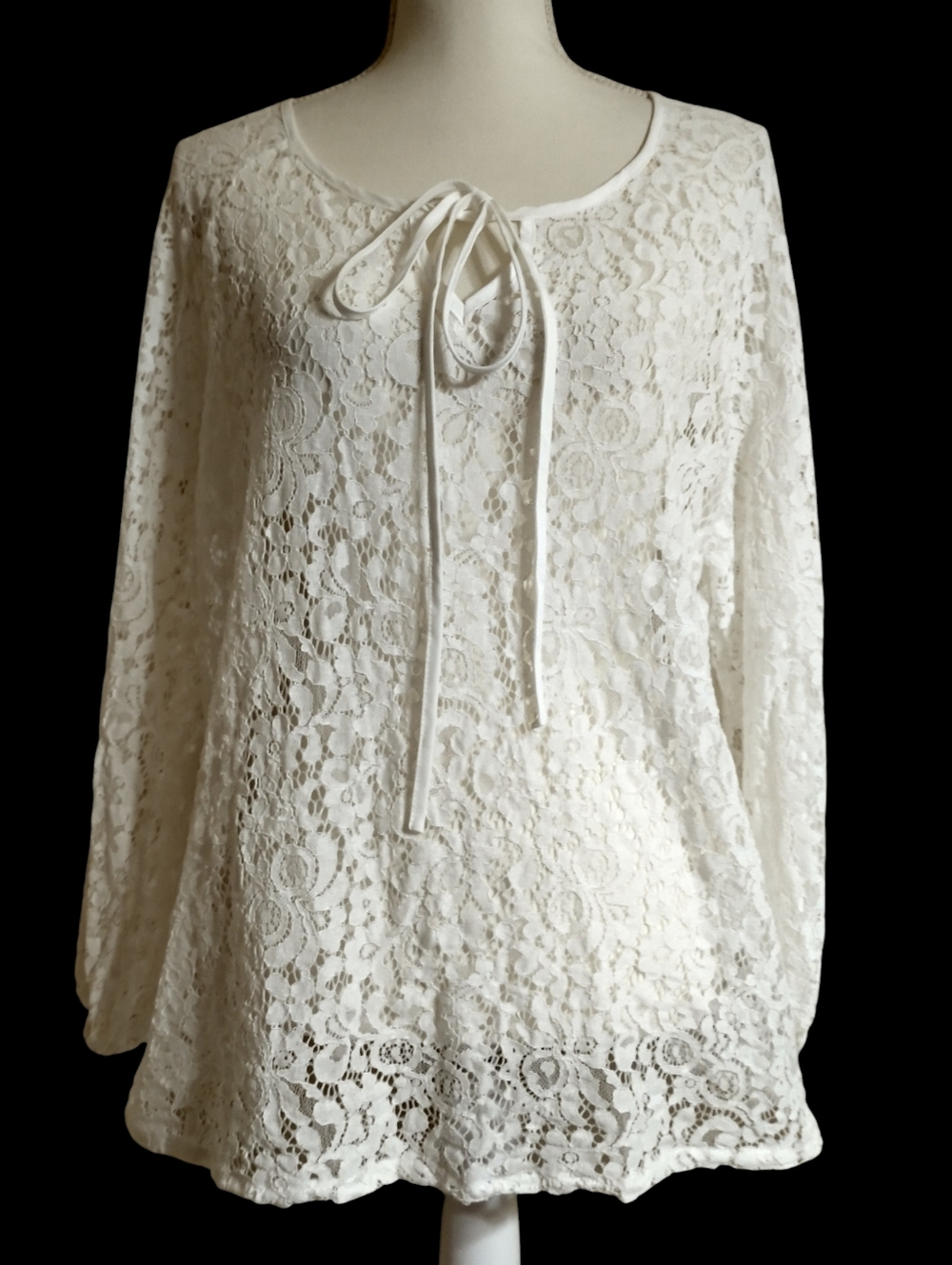 White Lace Blouse
